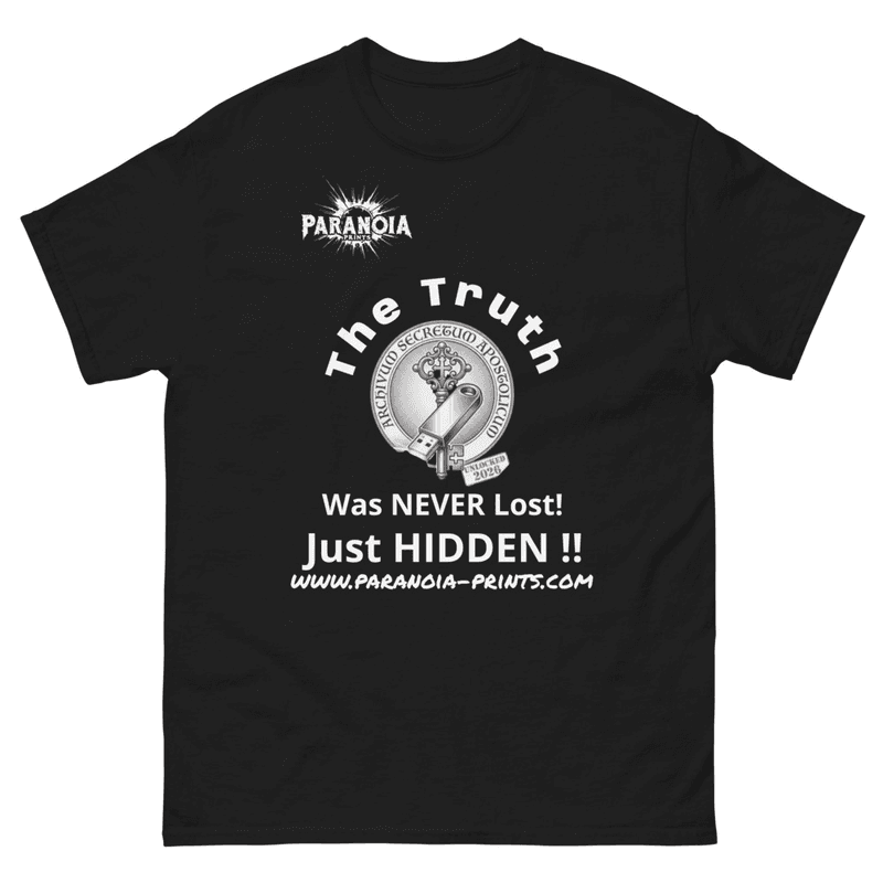 Truth1 - conspiracy t-shirt design by ParanoiaPrints