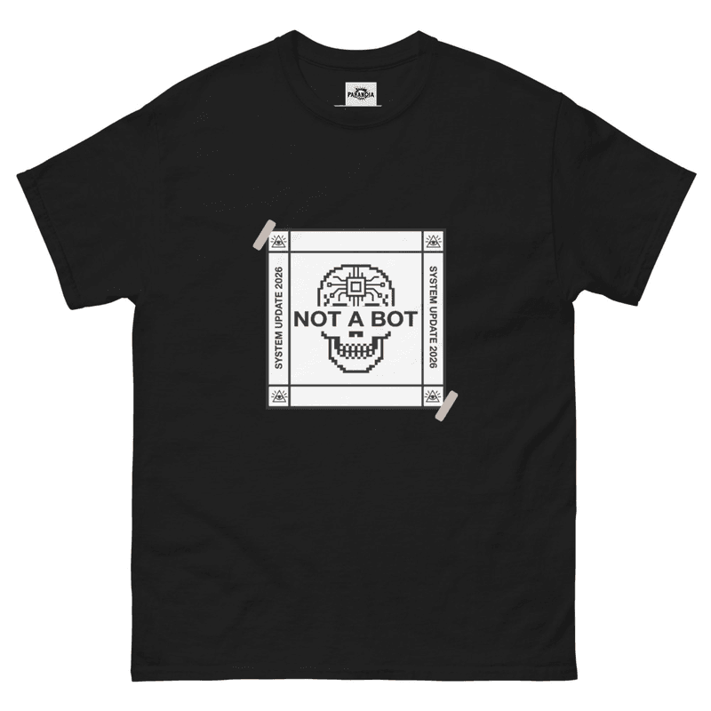 NotaBot - conspiracy t-shirt design by ParanoiaPrints