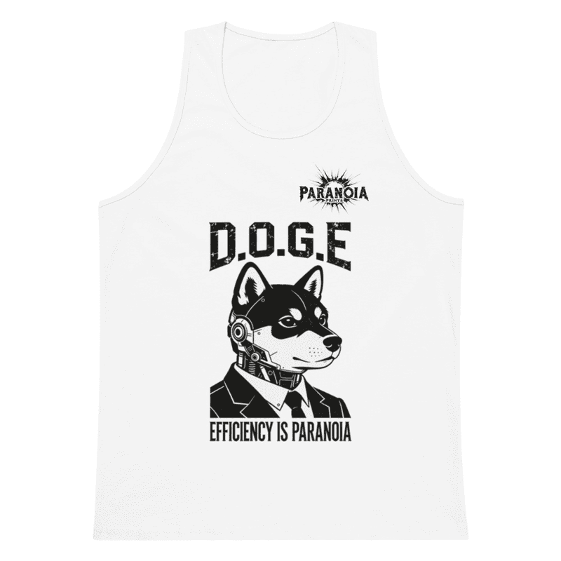 Doge1 tank - conspiracy t-shirt design by ParanoiaPrints