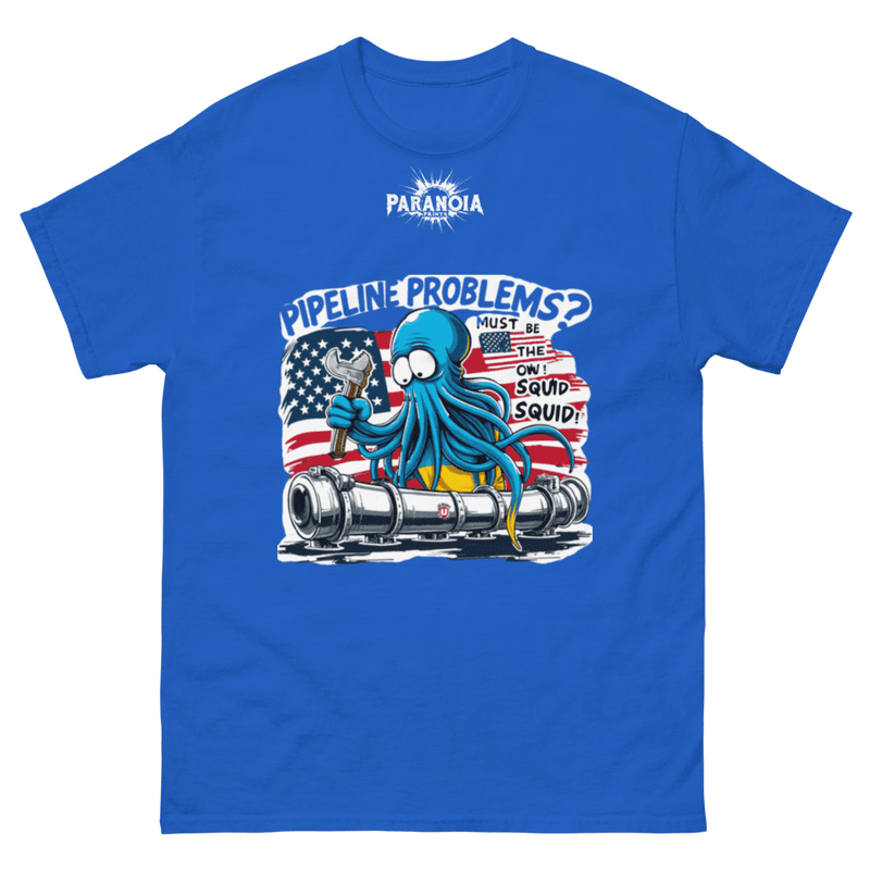 Pipeline Politics - conspiracy t-shirt design by ParanoiaPrints