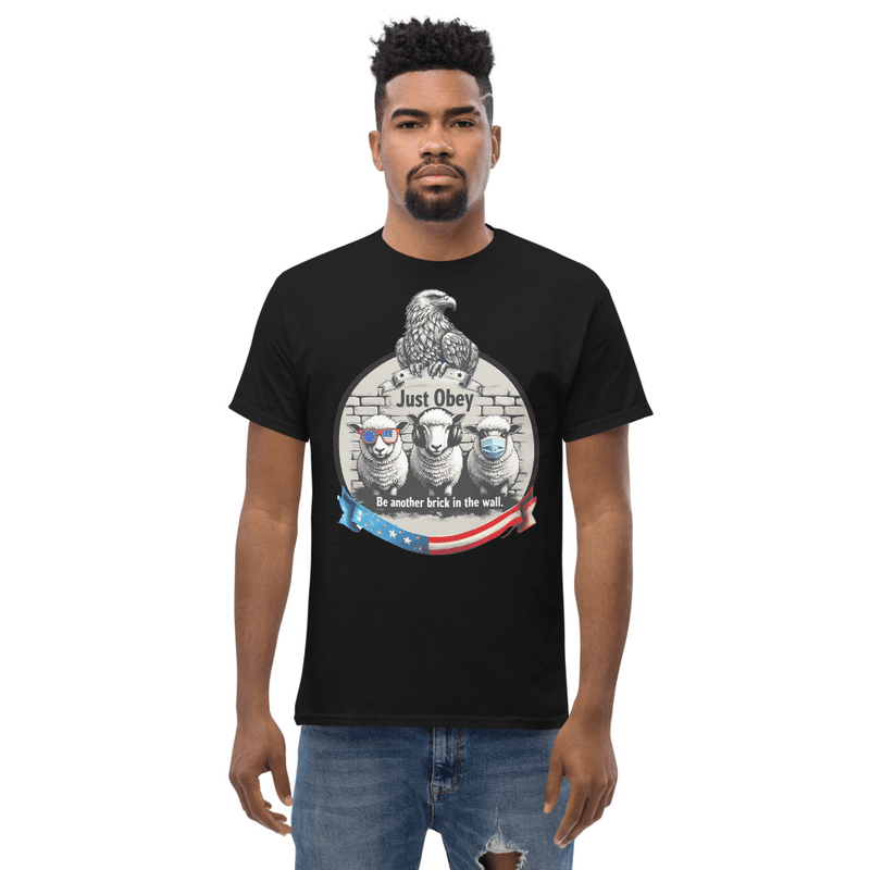 sheep5 - conspiracy t-shirt design by ParanoiaPrints