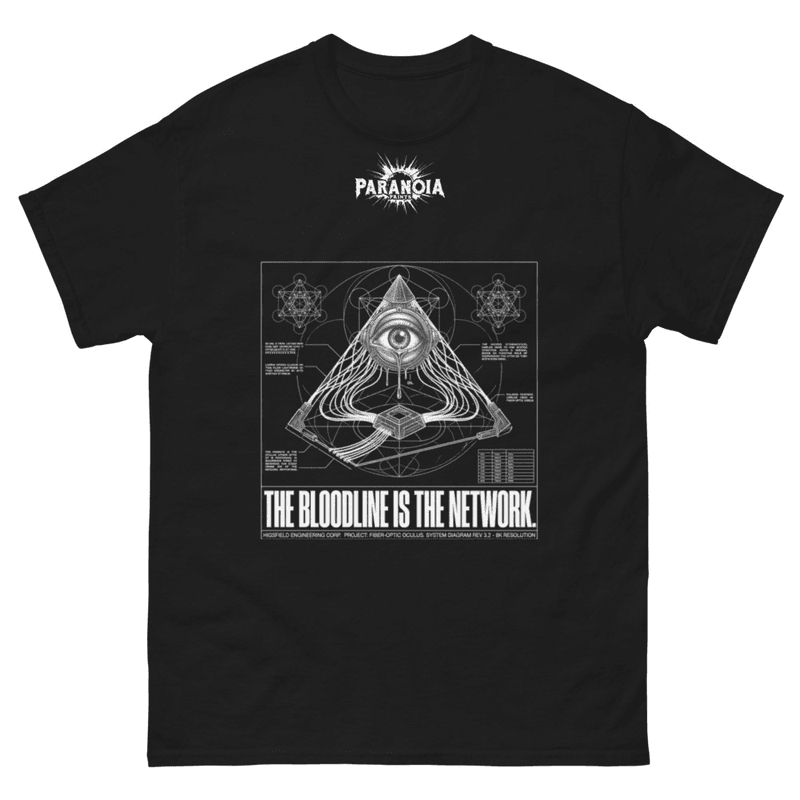 Bloodline1 - conspiracy t-shirt design by ParanoiaPrints