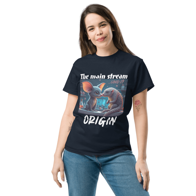COVID — The Lab Leak - conspiracy t-shirt design by ParanoiaPrints