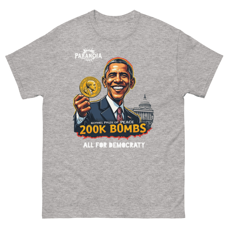 Presidential Puppet - conspiracy t-shirt design by ParanoiaPrints